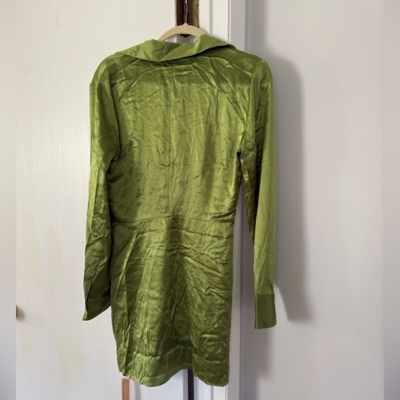 Reformation Alaine Silk Mini Dress - Picture 4 of 7